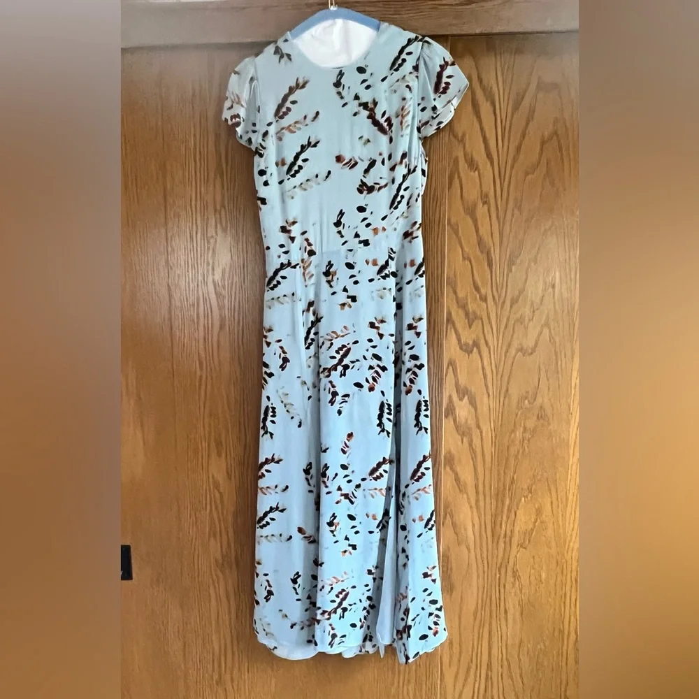 Reiss Livia Blurred Floral Midi Dress - Picture 9 of 16
